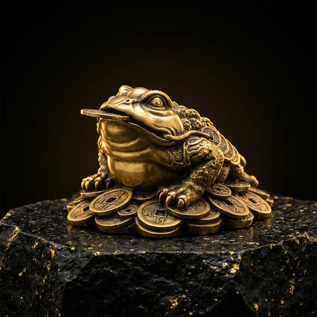 三本足の金運蛙