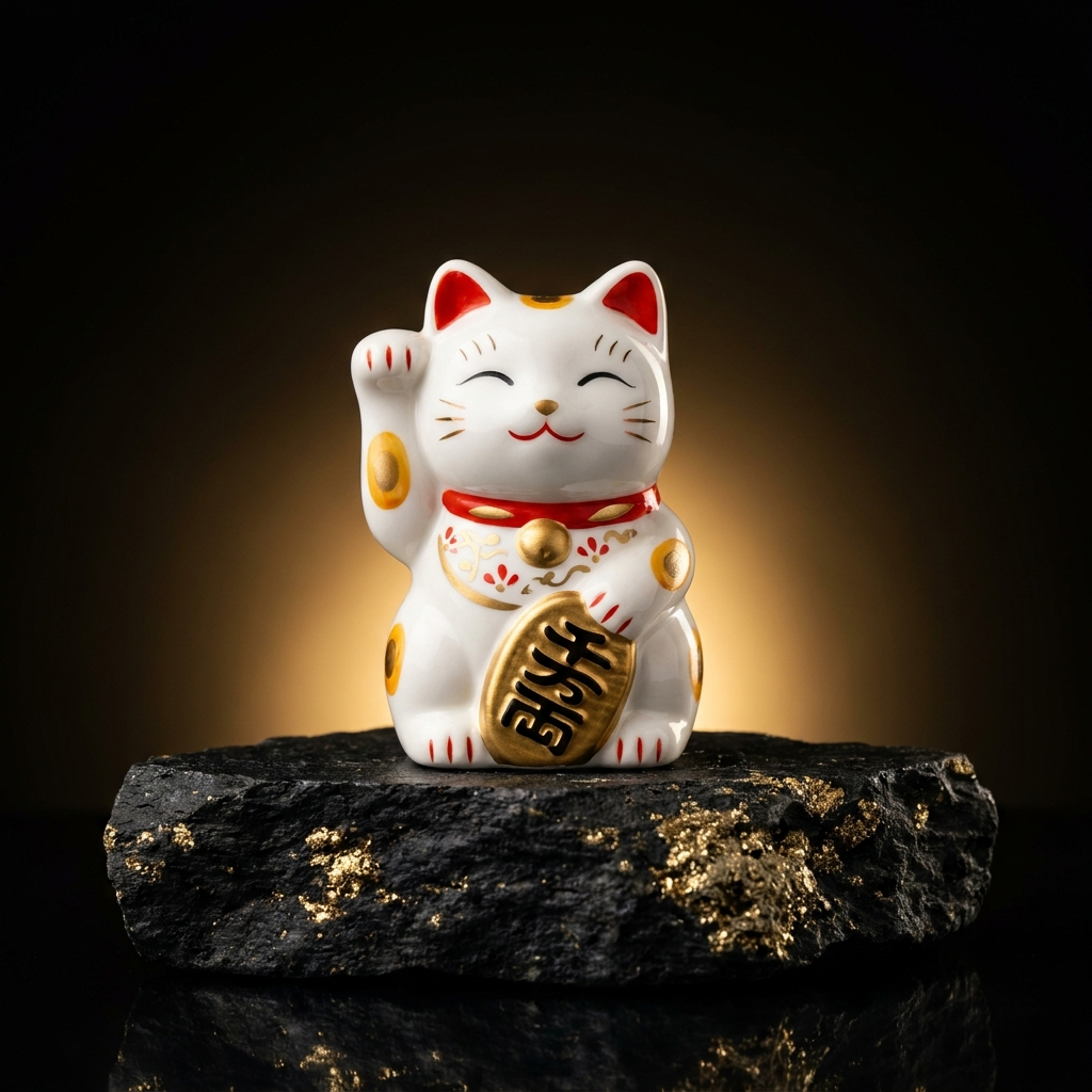 招き猫 金運まねき